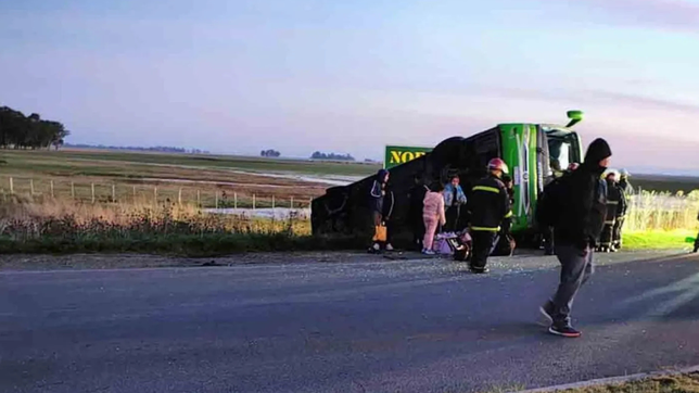 ¿cual es la principal hipotesis del vuelco fatal del micro que viajaba a la plata?
