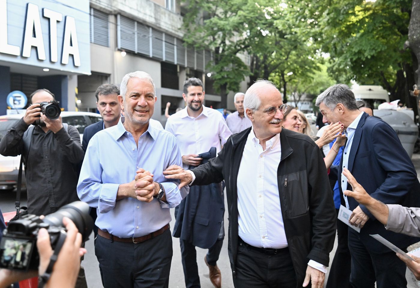 Julio Alak y Jorge Taiana