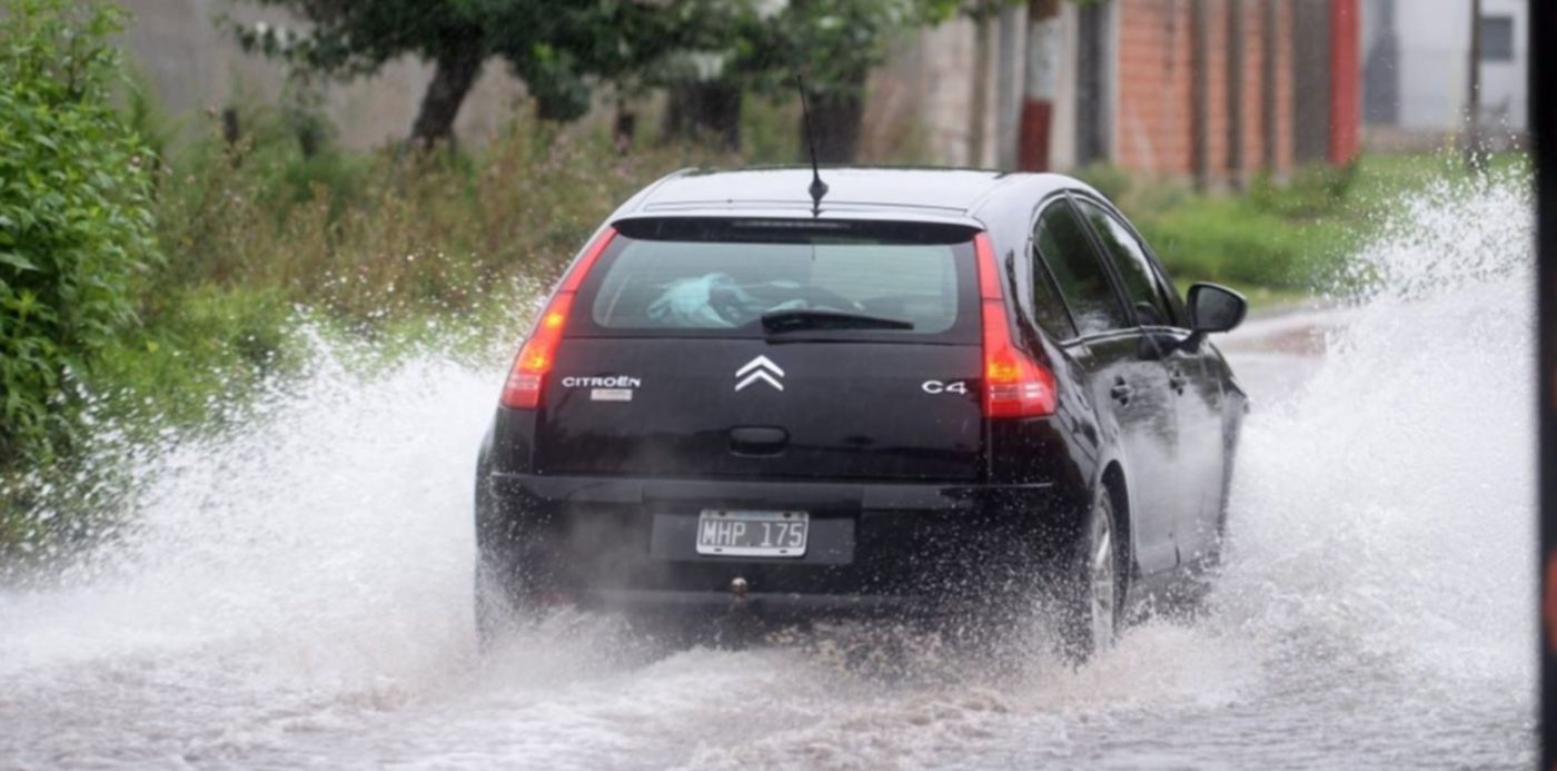 Lluvia en La Plata