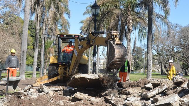 vecinos del parque saavedra se oponen a la reduccion de las avenidas para extender el espacio verde