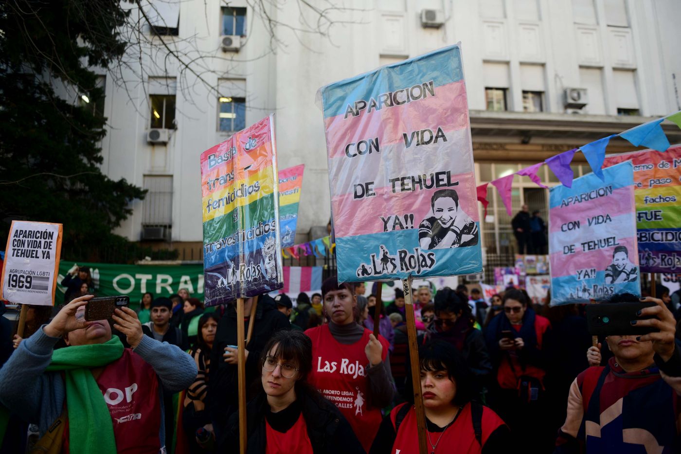 Los tribunales de La Plata fueron escenario permanente de actividades en el marco del juicio por el crimen de Tehuel de la Torre