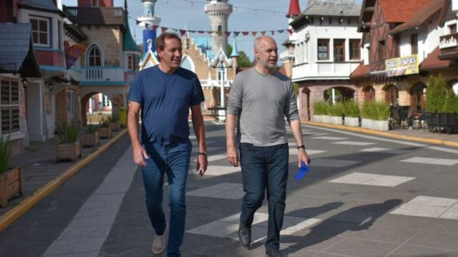 rodriguez larreta hizo una visita fugaz a la plata , sin aviso y con poca convocatoria