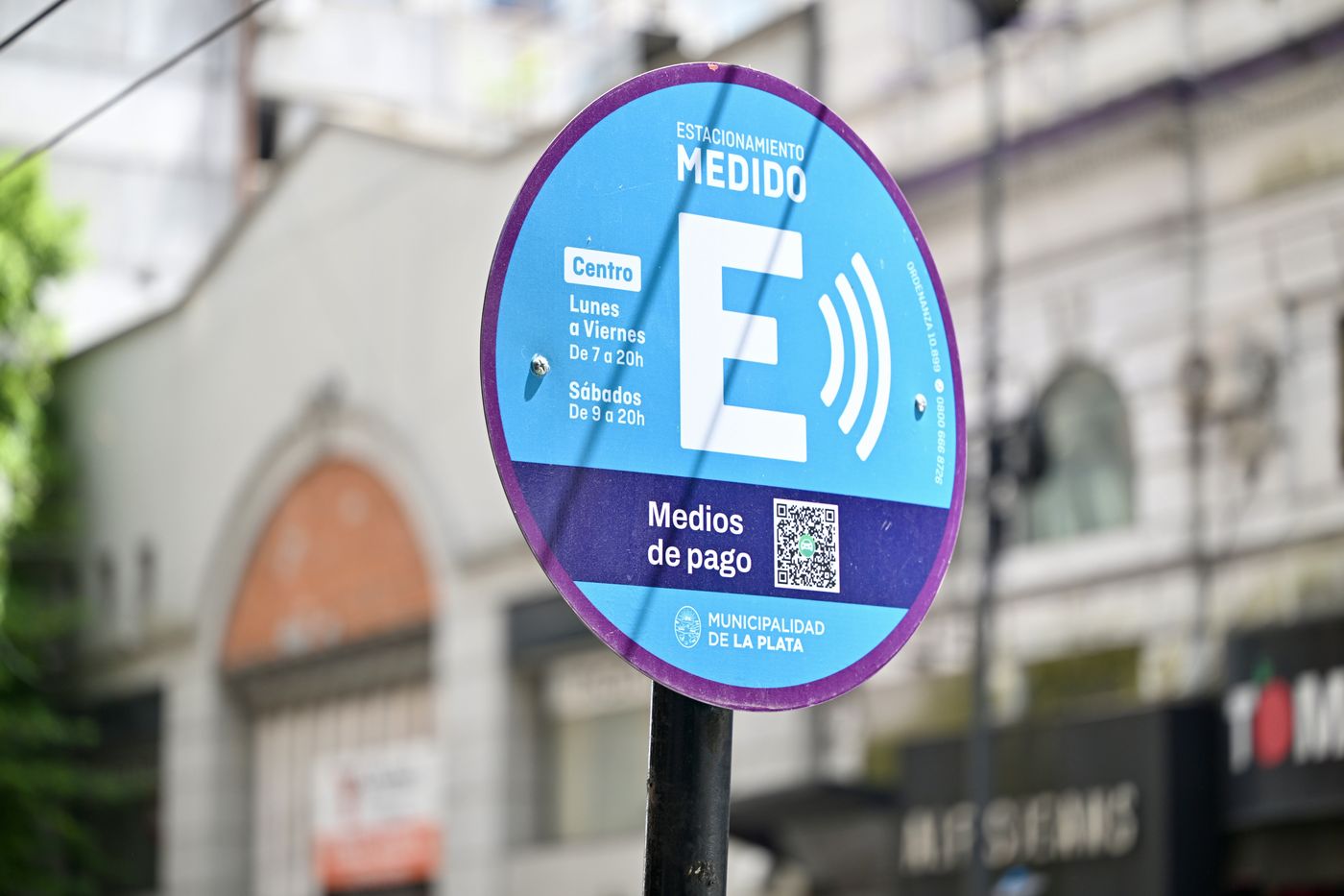 Este lunes 8 de diciembre no se aplicará el sistema de Estacionamiento Medido en La Plata