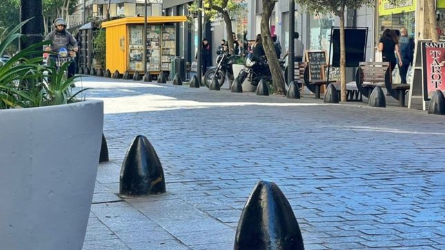 realizan obras para renovar y potenciar el centro comercial de calle 8