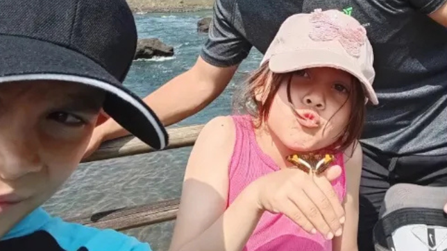 la familia de kim gomez celebra su cumpleanos con actividades recreativas en el barrio