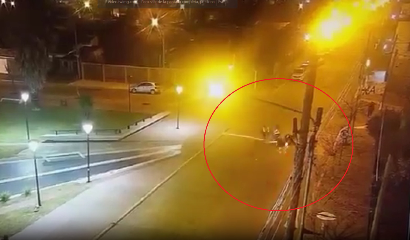 Choque de motos en ensenada