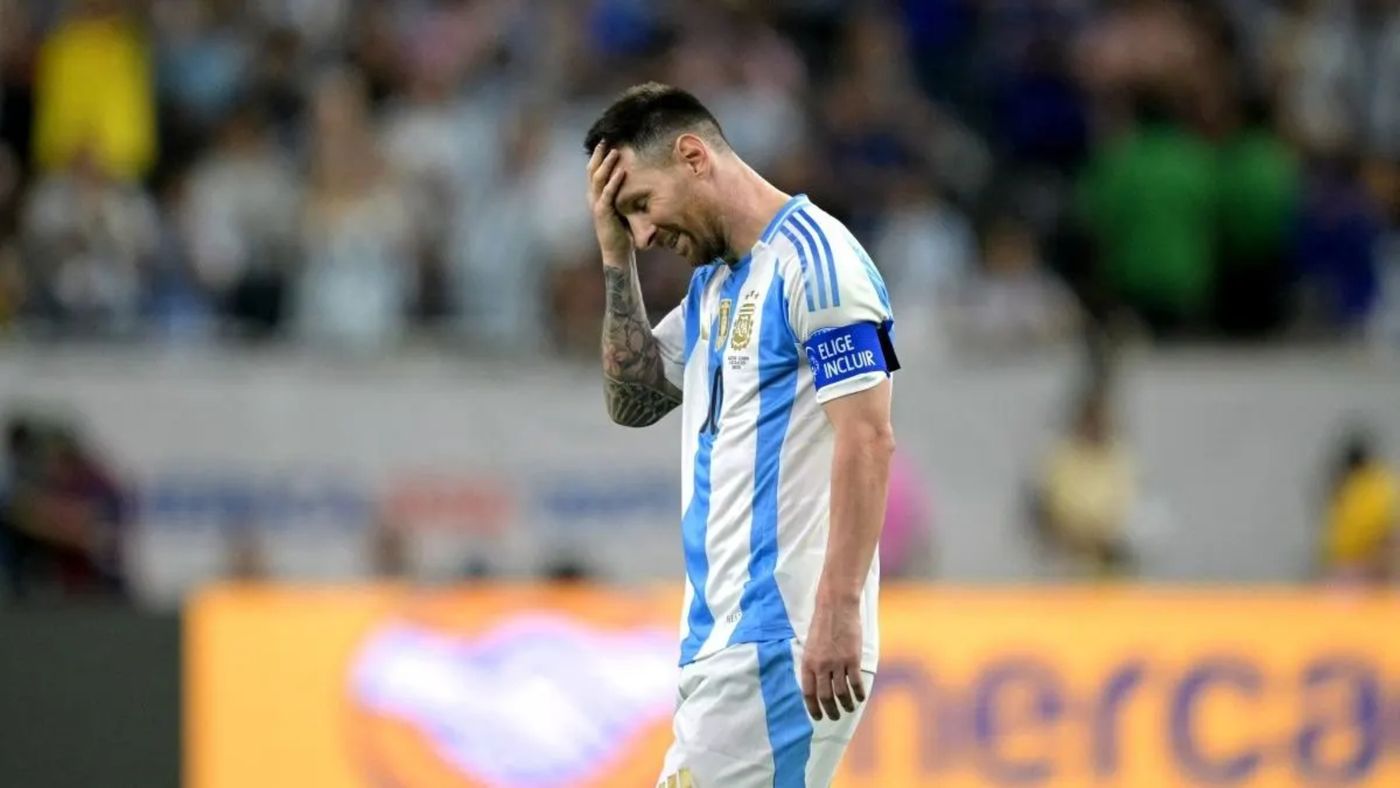 Lionel Messi empezó la recuperación del tobillo Lionel Messi empezó la recuperación del tobillo