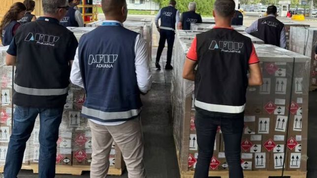 llegaron al pais la primera carga con mas de 20.000 repelentes provenientes de mexico