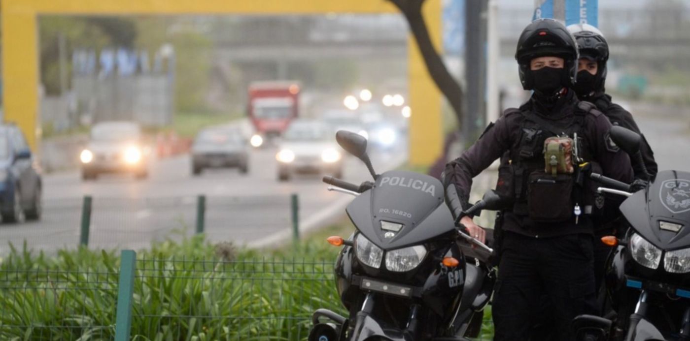 Operativo policía autopista