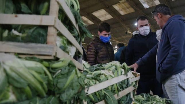video: asi fue el operativo en el mercado regional de la plata para controlar sobreprecios