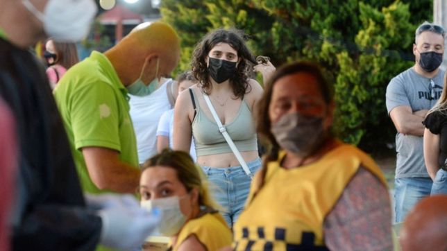 el descenso de los contagios de coronavirus sigue impactando en la plata