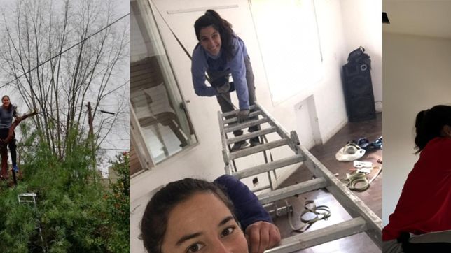 detodistas, dos mujeres platenses que se calzan el baul de herramientas y arreglan de todo