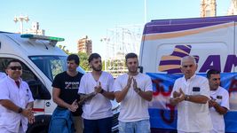 amigos y companeros del enfermero asesinado marcharon para pedir justicia