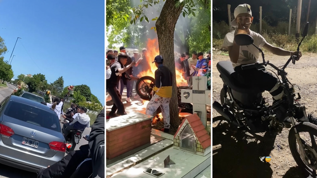 los amigos del adolescente baleado en san carlos lo despidieron con un impactante ritual tumbero