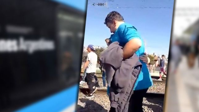video: una formacion del tren roca arrollo a dos nenes y casi linchan al maquinista