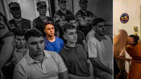 VIDEO: Así entrenaba sus golpes Thomsen, uno de los acusados por la muerte de Báez Sosa