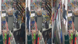 a los cuchillazos, un comerciante de la plata enfrento a un motochorro y logro hacerlo huir con las manos vacias a los cuchillazos, un comerciante de la plata enfrento a un motochorro y logro hacerlo huir con las manos vacias