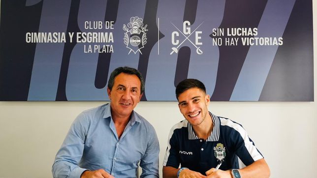 matias melluso firmo contrato con gimnasia y ya esta a disposicion de mendez