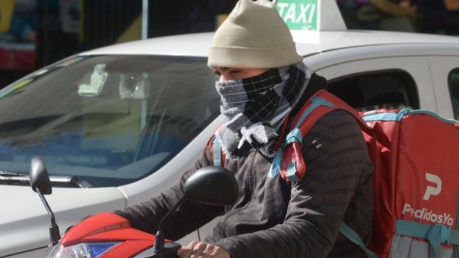 ¿que significa la advertencia violeta por el frio en la plata?