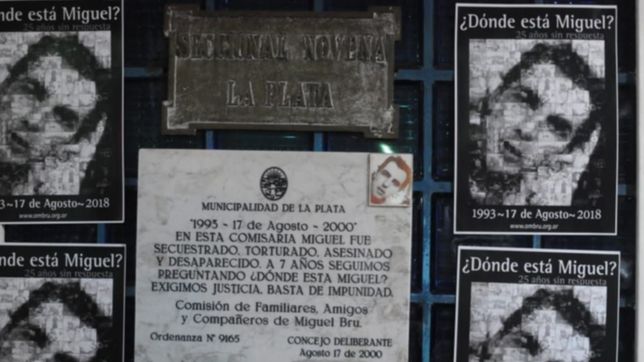 rosa bru, amigos y familiares realizaron la vigilia para pedir justicia por miguel bru