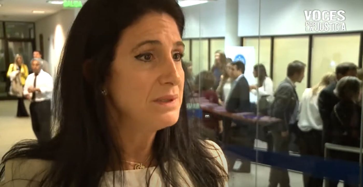 María Verónica Leglise jueza titular del Juzgado en lo Civil y Comercial Nº 18 de La Plata.