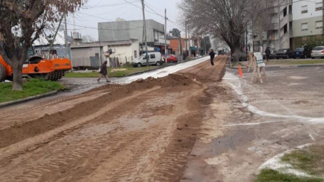 calle por calle: renuevan el asfalto en varias zonas claves de la plata