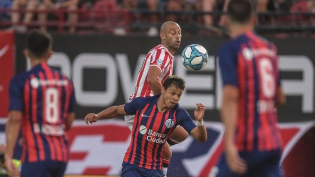 a estudiantes no le alcanzo y saco un empate ante san lorenzo en el debut de javier mascherano