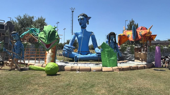 los munequeros de la loma realizaron el festival en medio de los cruces con el municipio