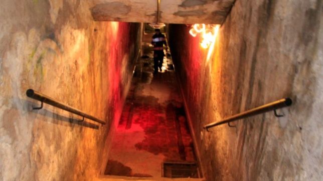 todas las fotos: asi luce por dentro el mitico tunel de plaza malvinas