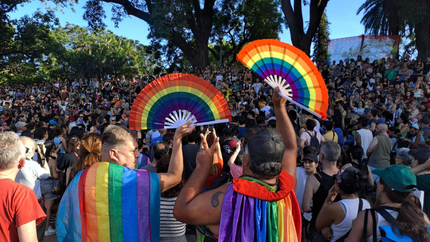 Convocan a una marcha federal antifascista tras los dichos de Milei contra la comunidad LGBT+