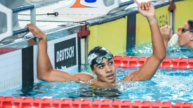 maximo aguilar, el nadador de estudiantes que busca cumplir su sueno