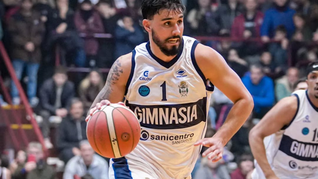 a gimnasia se le escapo por poco y perdio con lanus en el primer chico de las semis por el ascenso en basquet