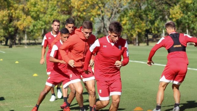 el pincha volvio a los entrenamientos y todos esperan confirmacion de la copa argentina