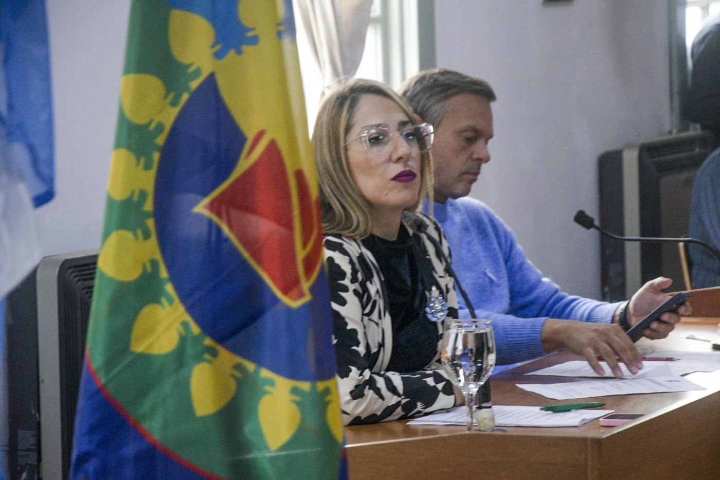 Martina Drkos, presidenta del Concejo Deliberante de Berisso