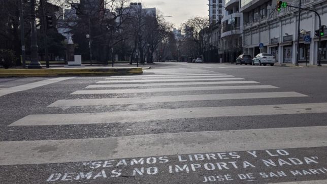 intervenciones callejeras por el dia de la independencia