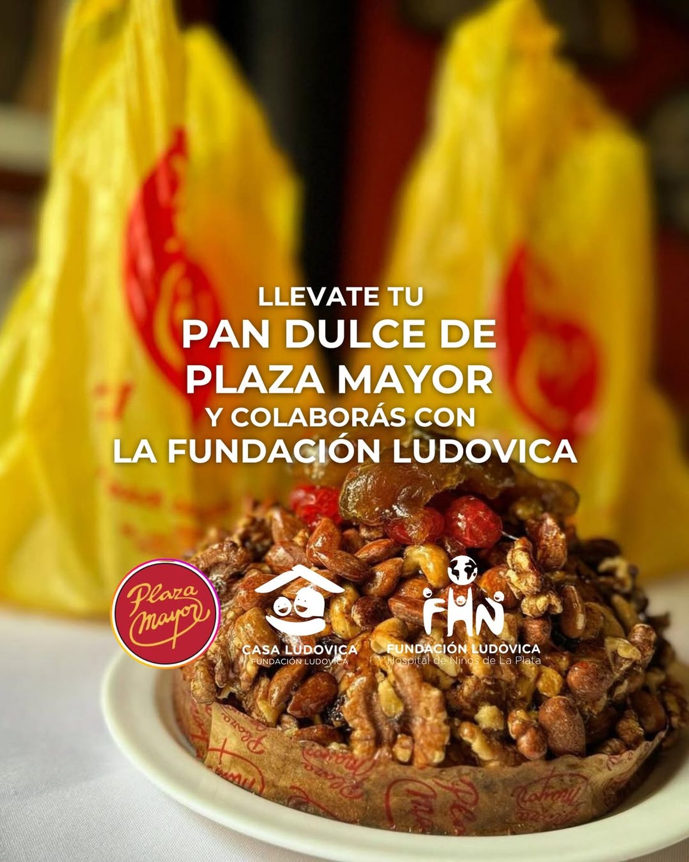 La Fundaci&oacute;n Ludovica lanza su tradicional venta de pan dulce