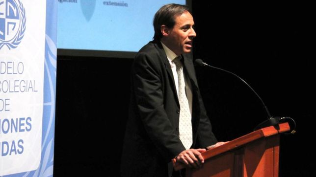 la emocion del merli platense tras la sentada de los alumnos del colegio centenario: no me dejaron despedirme