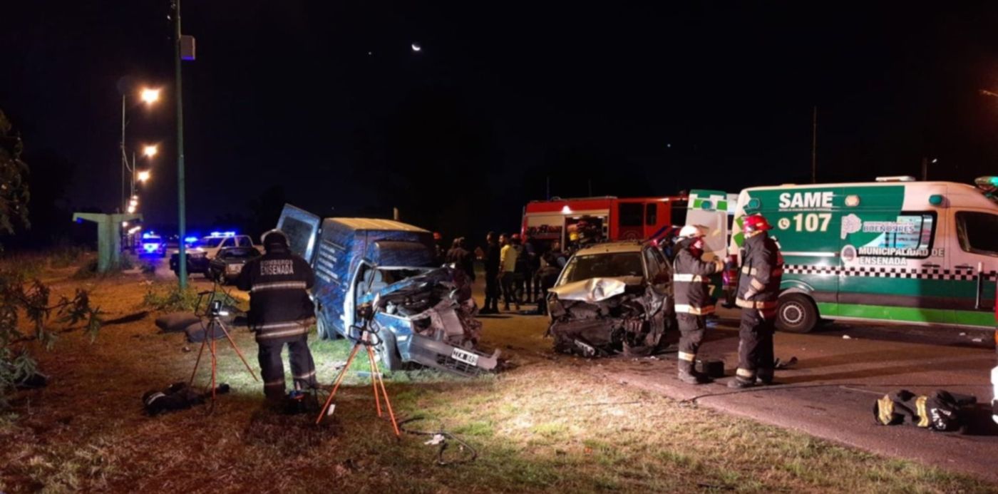 Accidente en CAmino Rivadavia Ensenada