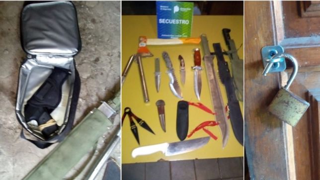 horror en gonnet: con rejas y candados tenia secuestrada a su suegra por su pension