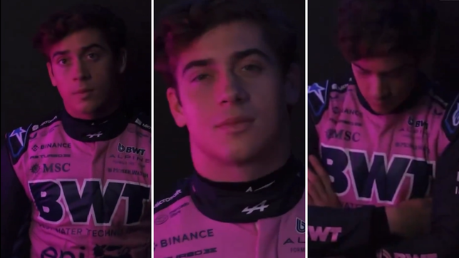 las primeras imagenes de colapinto como cara visible del gran premio de imola