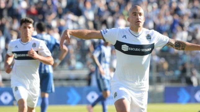 gimnasia se hizo grande en el bosque y gano un partido para el infarto frente a godoy cruz