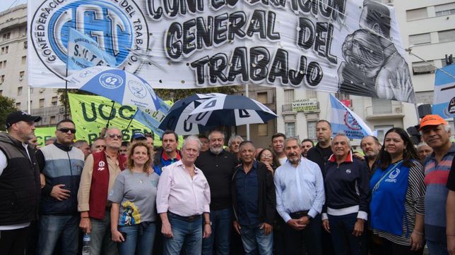 la cgt ratifico el paro general de 24 horas contra la reforma laboral cuando se trate la ley en diputados