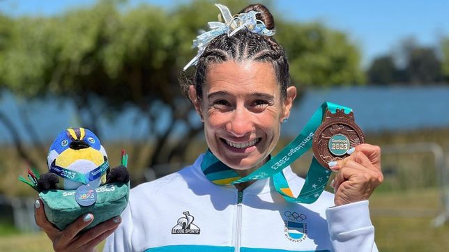 la ensenadense sabrina ameghino se convirtio en la maxima medallista del pais