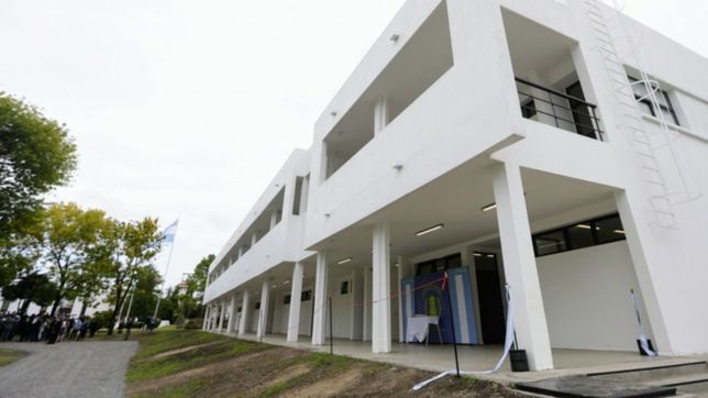 se inauguro la nueva escuela de cadetes del servicio penitenciario bonaerense en la plata