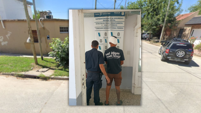 dos hombres se pelearon a botellazos en berisso y uno quedo internado en grave estado