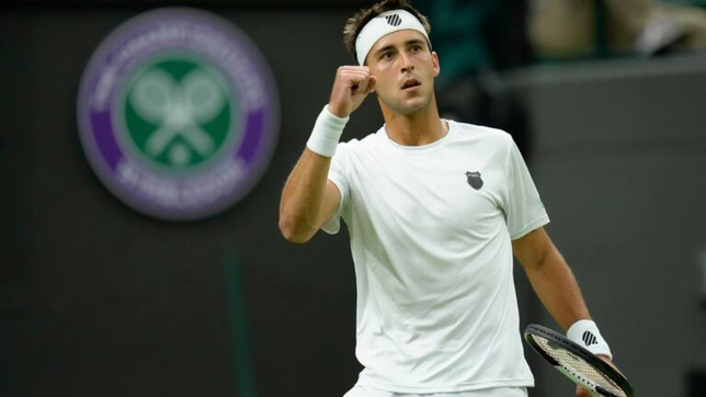 el particular rival que le toco a tomy etcheverry para debutar en wimbledon