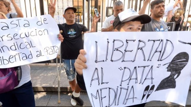 uocra la plata se suma a la marcha nacional por la libertad de presos politicos
