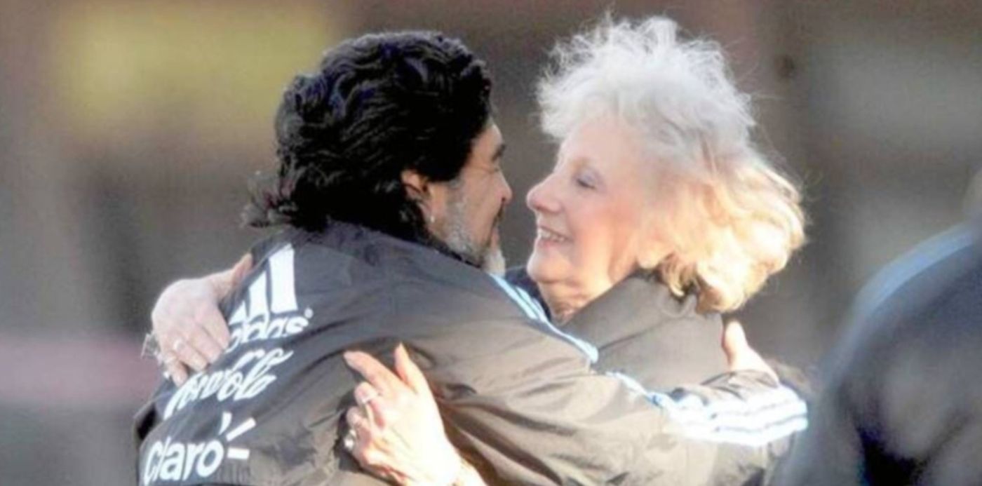 Estela y Maradona