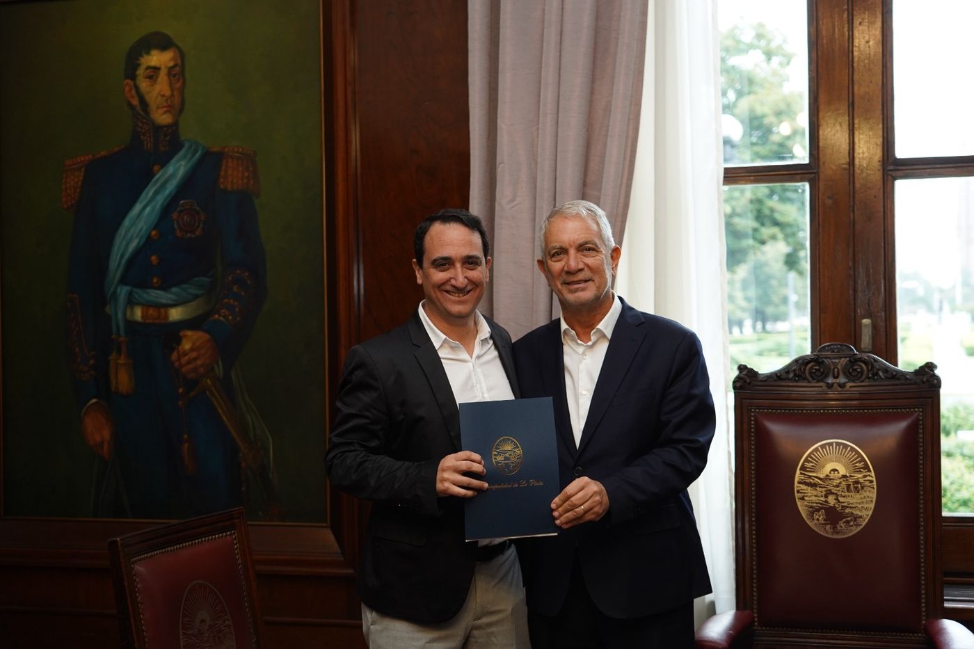 Alak con Remes Lenicov hijo