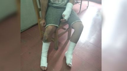 Un capataz se enojó con un albañil que hizo mal una losa y lo tiró desde una construcción